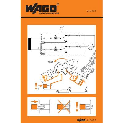 WAGO 210-412 Onderhoudslabels  1000 stuk(s)