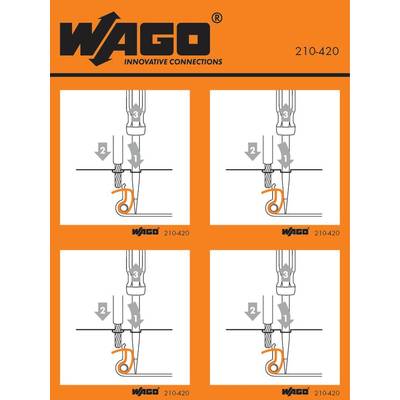 WAGO 210-420 Onderhoudslabels  100 stuk(s)