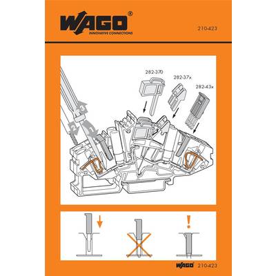 WAGO 210-423 Onderhoudslabels  100 stuk(s)