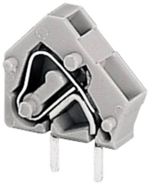 WAGO 236-403 Veerkrachtklemblok 2.50 mm² Aantal polen 3 Grijs 1 stuk(s)