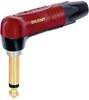 Neutrik NP2RX-AU-SILENT Jackplug 6,35 mm Stekker, haaks Aantal polen: 2 Mono Rood 1 stuk(s)