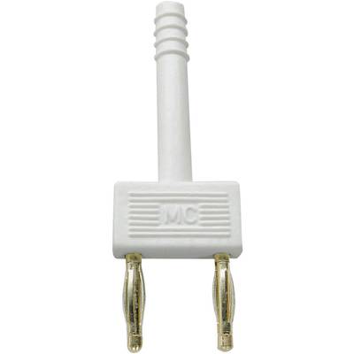 Stäubli KS2-10L Veiligheids-connector Wit Stift-Ø: 2 mm Penafstand: 10 mm 1 stuk(s) 