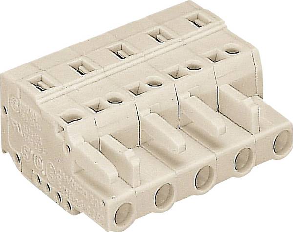 WAGO 721-203/026-000 Female behuizing (kabel) 721 Totaal aantal polen: 3 Rastermaat: 7.50 mm Inhoud: 1 stuk(s)