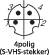 Diagram van een 4-polige stekker met nummering van de polen van 1 tot 4 en label '4pdlg (S-VHS stekker)'.