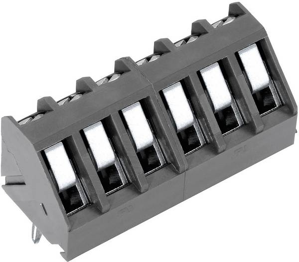 PTR Hartmann 50300020141F Klemschroefblok 1.50 mm² Aantal polen 2 Grijs 1 stuk(s)