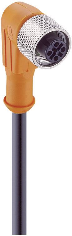 Lumberg Automation 934703004 Sensor/actuator connector, geassembleerd M12 Aantal polen (sensoren): 4 Bus, haaks 2.00 m 10 stuk(s)