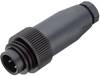 binder 99-0217-00-07 Ronde connector Stekker, recht Totaal aantal polen: 6 + PE Serie (ronde connectoren): 692 20 stuk(s)