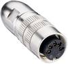 Lumberg 0322 03 DIN-connector Bus, recht Aantal polen: 3 Zilver 1 stuk(s)