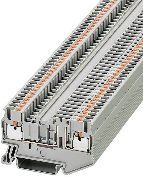 Phoenix Contact 3210185 Scheidingsklem 5.2 mm Snelaansluiting  Grijs 1 stuk(s)