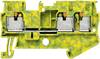 Phoenix Contact 3209565 Aardklem 3-etages 5.2 mm Snelaansluiting Groen, Geel 1 stuk(s) Piece