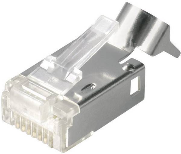 Metz Connect 1401505010-E RJ45 stekker CAT 6a Stekker, recht  Aantal polen: 8P8C  1 stuk(s)