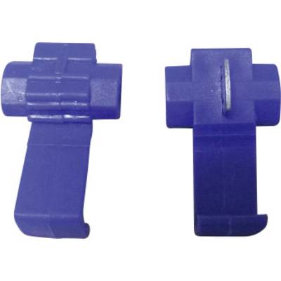  733768  Snelklemverbinder Flexibel: 1-2.5 mm² Massief: 1-2.5 mm² Aantal polen: 2 5 stuk(s) Blauw 
