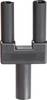 Schnepp SI-FK 19/4 mB sw Veiligheids-kortsluitingstekker Zwart Stift-Ø: 4 mm Penafstand: 19 mm 1 stuk(s)