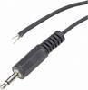 VOLTCRAFT XL-AC35DG Jackplug 3,5 mm Jackplug male 3,5 mm - Open kabeleinde Mono Aantal polen: 2 Inhoud: 1 stuk(s)