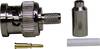 TRU COMPONENTS 735167 BNC-connector Stekker, recht 50 Ω 1 stuk(s)