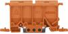 WAGO 222-500 222-500 Bevestigingsadapter Oranje 1 stuk(s)