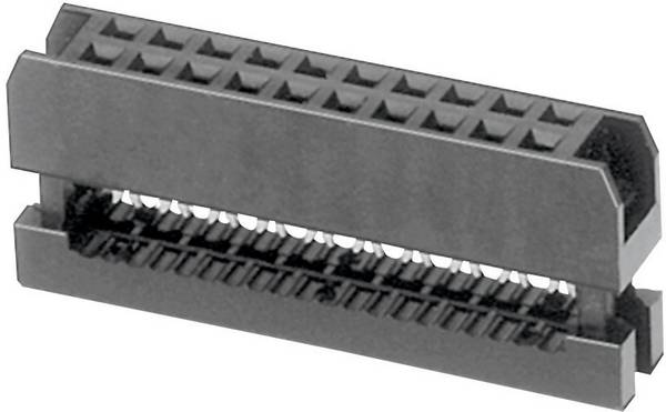 W & P Products 343-06-60-1 Pinconnector Rastermaat: 2 mm Totaal aantal polen: 6 Aantal rijen: 2 1 stuk(s)