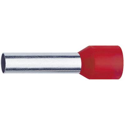 Klauke 4718 Adereindhulzen 1 mm² Deels geïsoleerd Rood 1000 stuk(s) 