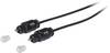S-Conn 69002-2.0 Toslink Digitale audio Aansluitkabel [1x Toslink-stekker (ODT) - 1x Toslink-stekker (ODT)] 2.00 m Zwart Vergulde steekcontacten