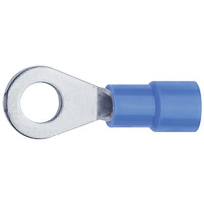 Klauke 6305 Ringkabelschoen  Dwarsdoorsnede (max.): 2.50 mm² Gat diameter: 5.3 mm Deels geïsoleerd Blauw 1 stuk(s) 