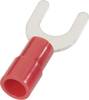 Cimco 180170 Vorkkabelschoen 10 mm² Schachtdiameter=5.3 mm Deels geïsoleerd Rood 1 stuk(s)