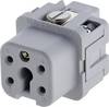 Amphenol C146 10B004 002 4-50 Businzetstuk Heavy mate C146 Totaal aantal polen 4 + PE 50 stuk(s)