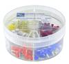 Vogt Verbindungstechnik 737035 Assortiment adereindhulzen 0.5 mm², 0.75 mm², 1 mm², 1.5 mm², 2.5 mm² Deels geïsoleerd Oranje, Wit, Geel, Rood, Blauw 400 stuk(s)