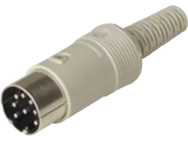 DIN-connector Stekker, recht Aantal polen: 4 Grijs Hirschmann MAS 40. 1 stuks