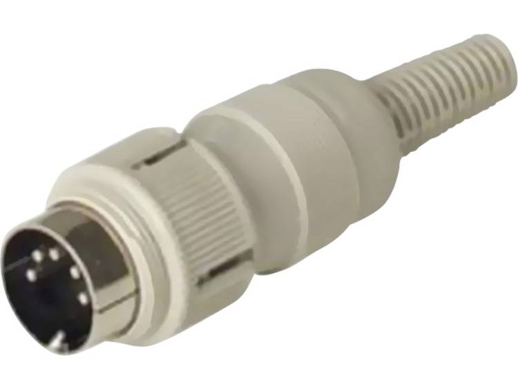 DIN-connector Stekker, recht Aantal polen: 5 Grijs Hirschmann MAS 5100 S 1 stuks