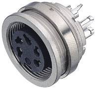 Metalen stekkerverbindingen met meerdere contactpinnen, geschikt voor het verbinden van elektronische apparaten en voor signaaloverdracht.