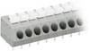 WAGO 804-104 Veerkrachtklemblok 2.50 mm² Aantal polen 4 Grijs, Wit 1 stuk(s)