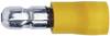 Klauke 1050 Ronde connector 4 mm² 6 mm² Stift-Ø: 5 mm Deels geïsoleerd Geel 1 stuk(s)