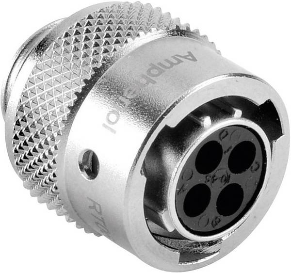 Amphenol RT0610-4SNH Ronde connector Bus, recht Totaal aantal polen: 4 Serie (ronde connectoren): RT360™ 1 stuk(s)