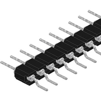 Fischer Elektronik Male header (precisie) Aantal rijen: 1 Aantal polen per rij: 20 MK 27 SMD/ 20/G 1 stuk(s) 