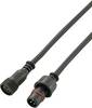 739681 Ronde connector afgewerkt Stekker, recht, Bus, recht Totaal aantal polen: 3 1 stuk(s)