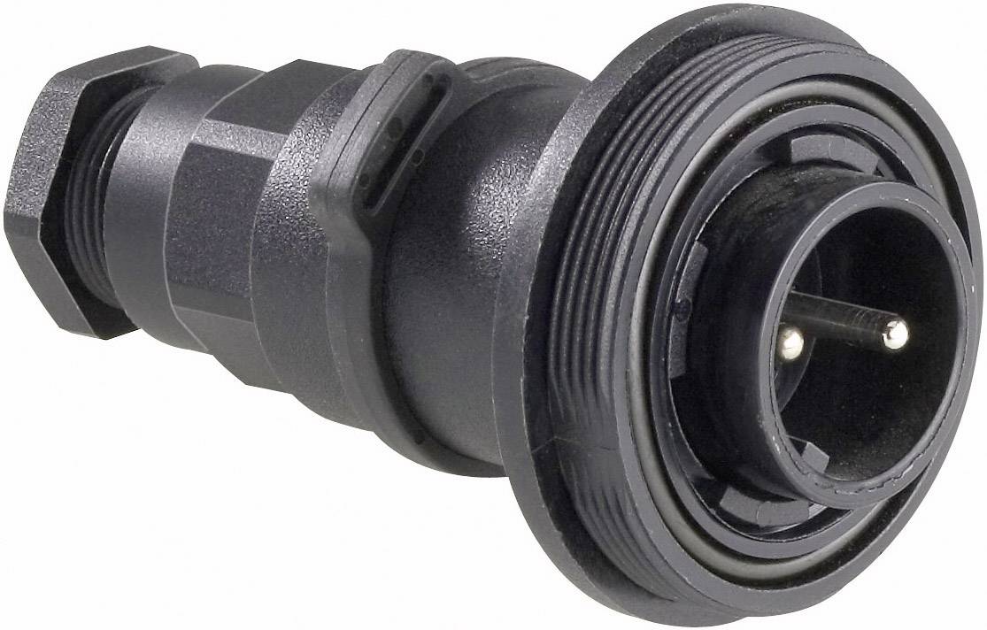 Bulgin PX0737/P Ronde connector Stekker, recht Totaal aantal polen: 2 Serie (ronde connectoren): PX07 1 stuk(s)