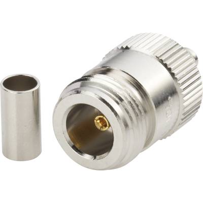 AMPHENOL RF N6121A1NT3G150 Connector: N; stekker; vrouwelijk; recht; 50Ω; klemmen; voor draad - 1 stuk-0
