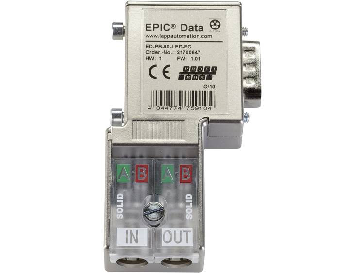LappKabel ED-PB-90-PG-LED-FC EPIC Data Profibus-connector met schroefaansluiting Inhoud: 1 stuks