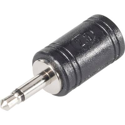TRU COMPONENTS  Jackplug-adapter Jackplug male 3,5 mm - DC-bus 5,5   Inhoud: 1 stuk(s) 