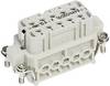 HARTING 09200102812 Businzetstuk Han® A 10 + PE Schroeven 10 stuk(s)