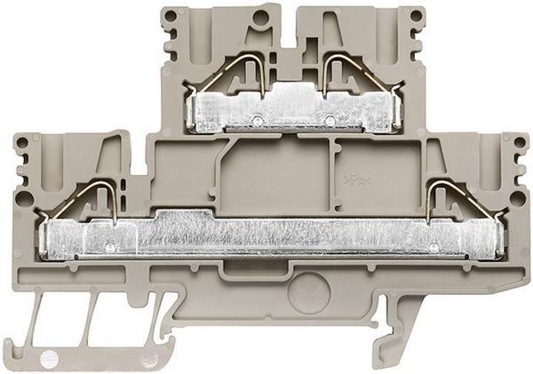 Weidmüller 1918770000-1 Scheidingsklem 2-etages 5.10 mm Spanveer  Beige 1 stuk(s)