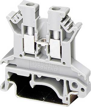 Phoenix Contact 3003347 Doorgangsklem 5.2 mm Schroeven  Grijs 1 stuk(s) Piece