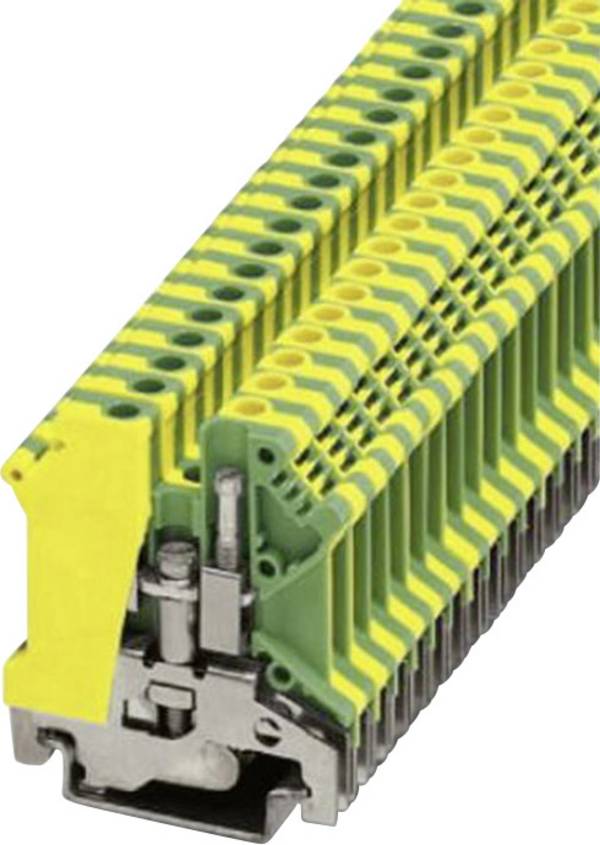 Phoenix Contact 0441504 Aardklem 3-etages 6.2 mm Schroeven  Groen, Geel 1 stuk(s)