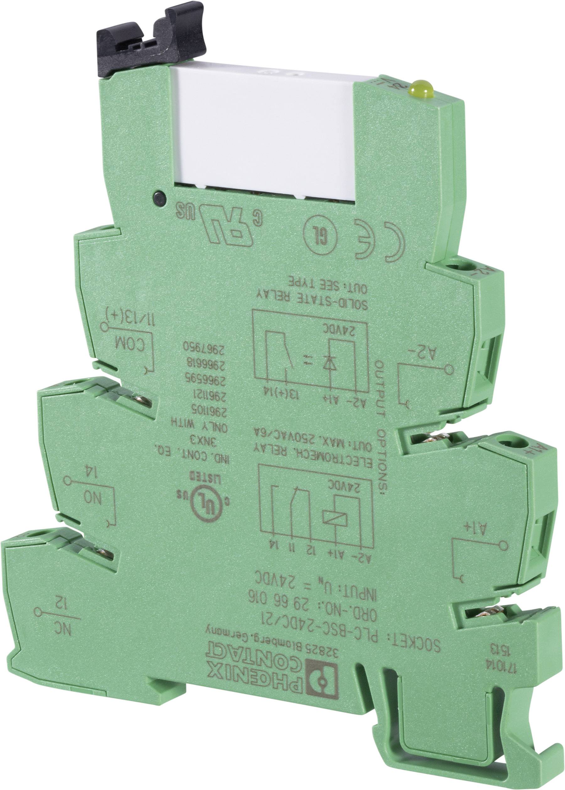 Phoenix Contact PLC-RSC- 24DC/21 Interfacerelais 24 V/DC 6 A 1x wisselcontact 1 stuk(s)