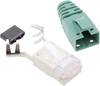 BEL Stewart Connectors SS39GNE RJ45 stekker CAT 6 Stekker, recht Aantal polen: 8P8C Groen 1 stuk(s)