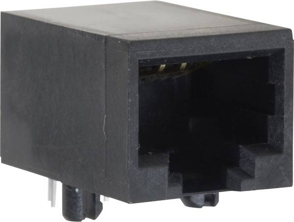 BEL Stewart Connectors 1414-4000-01 Modulaire inbouwbus zonder flens Bus, haaks Aantal polen: 8 1 stuk(s)