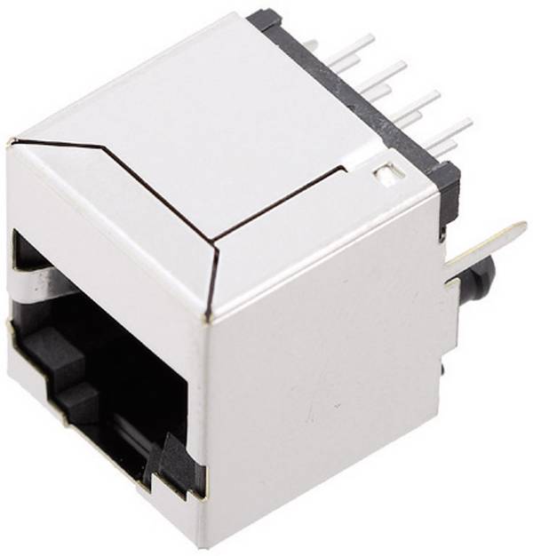 BEL Stewart Connectors SS71800-027F Modulaire inbouwbus zonder veiligheidsranden Bus, inbouw verticaal Aantal polen: 8P8C Vernikkeld, Metaal 1 stuk(s)