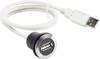 Schlegel RRJVA_USB RRJVA_USB USB 2.0-inbouwbus type A Bus, inbouw 1 stuk(s)