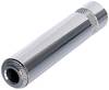 Rean AV NYS2203P Jackplug 6,35 mm Bus, recht Aantal polen: 3 Stereo Zilver 1 stuk(s)
