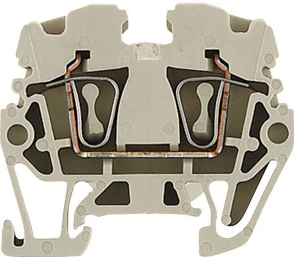 Weidmüller 1720920000-1 Doorgangsklem 5.10 mm Spanveer  Beige 1 stuk(s)